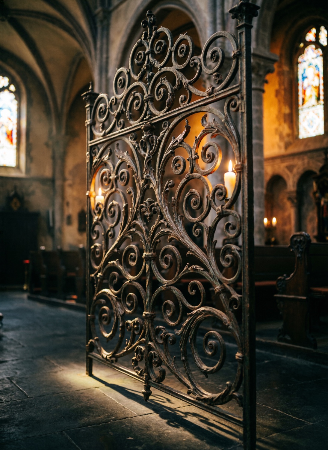 Fig. 09 — Baroque choir screen