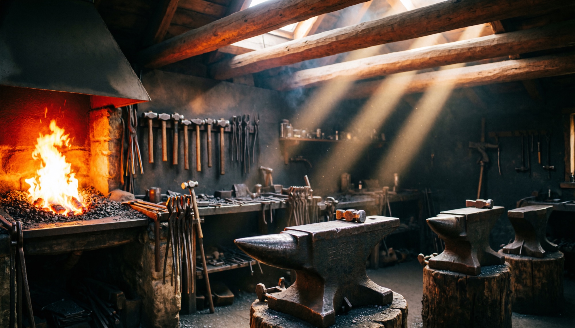 The workshop below the Erzberg